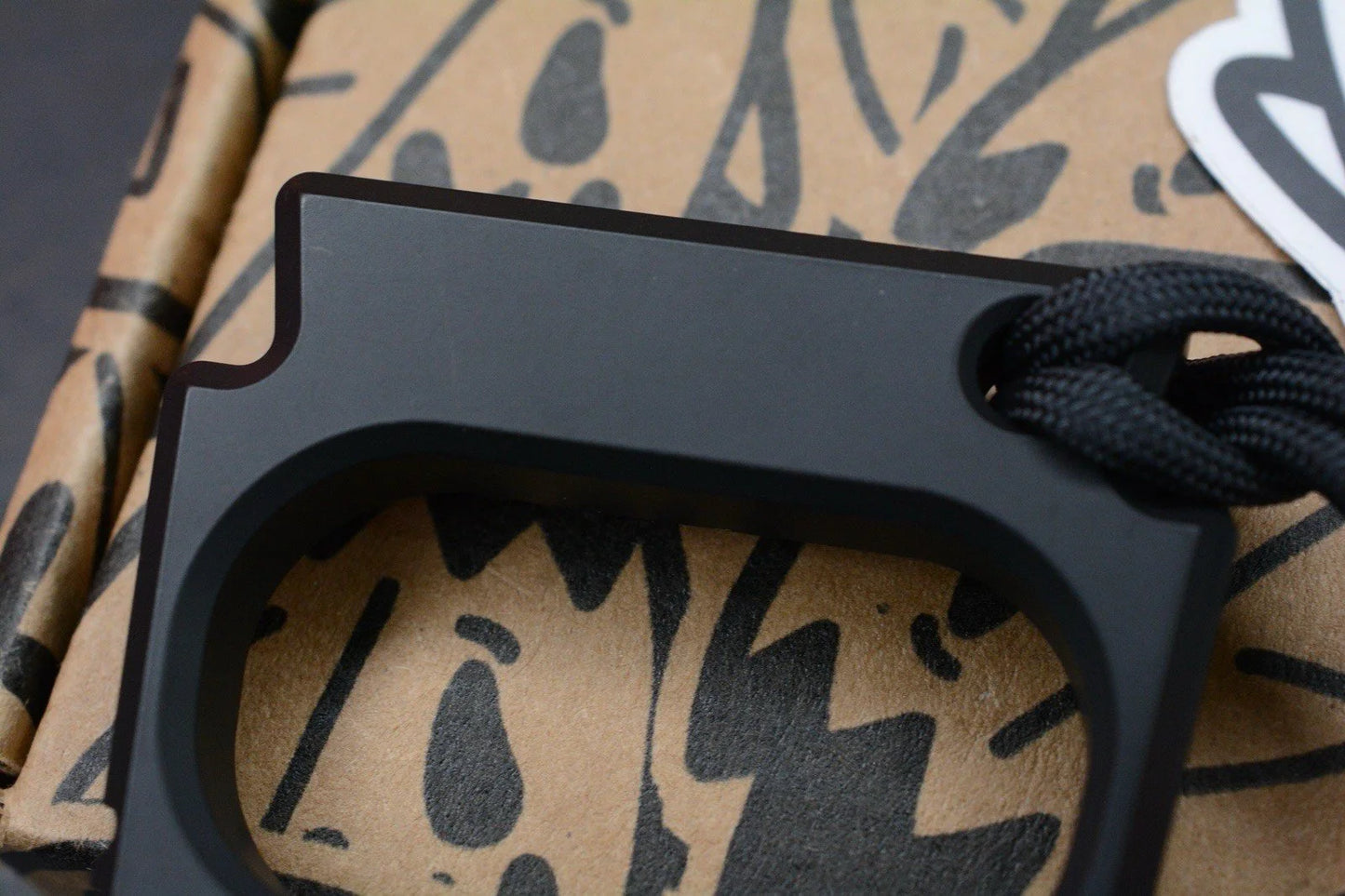 NEW OEGEDC x Urban EDC Wide Mouth Keystone Black Bottle Opener w/ Wkrmn Ghost