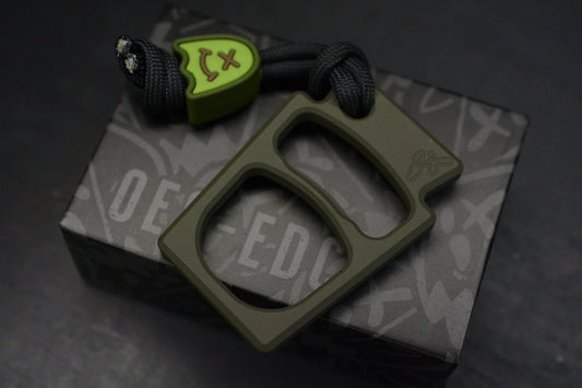 NEW OEGEDC Keystone Lite Bottle Opener OD GREEN w/ Wkrmn Ghost
