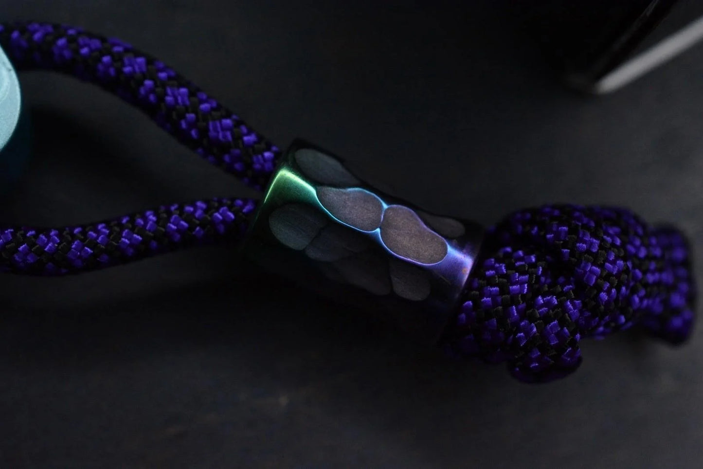 NEW RIVERY MFG x Cad Lab Zero Knife Teal Finish OG w/ Custom Bead