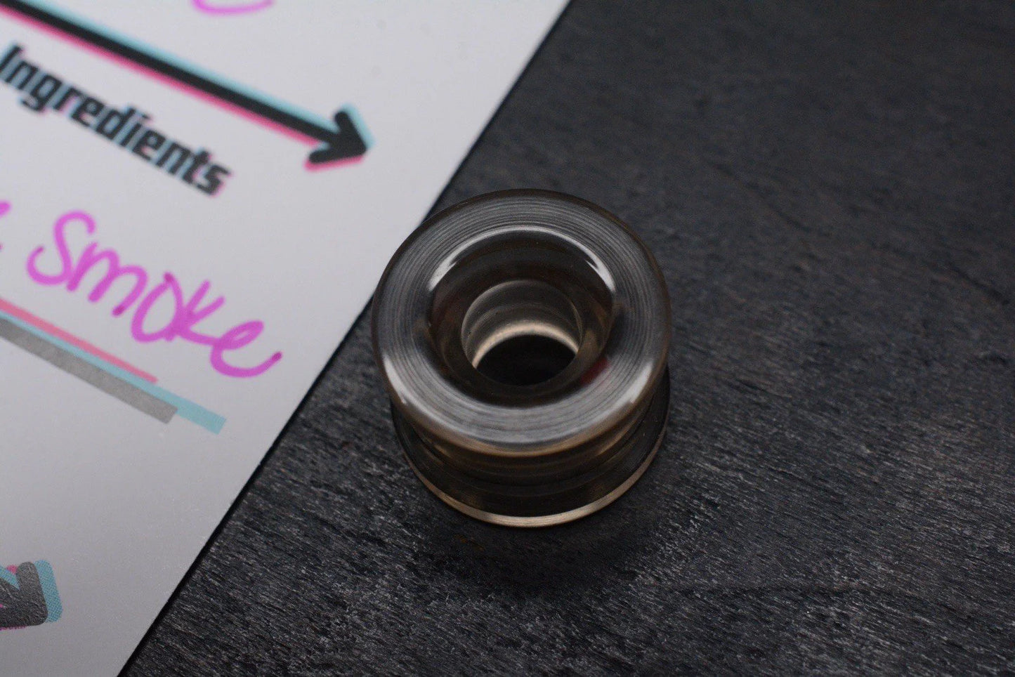 RARE Salt & Peppa EDC Shrime Bronze Smoke Acrylic Bead Re Scoopy Loops