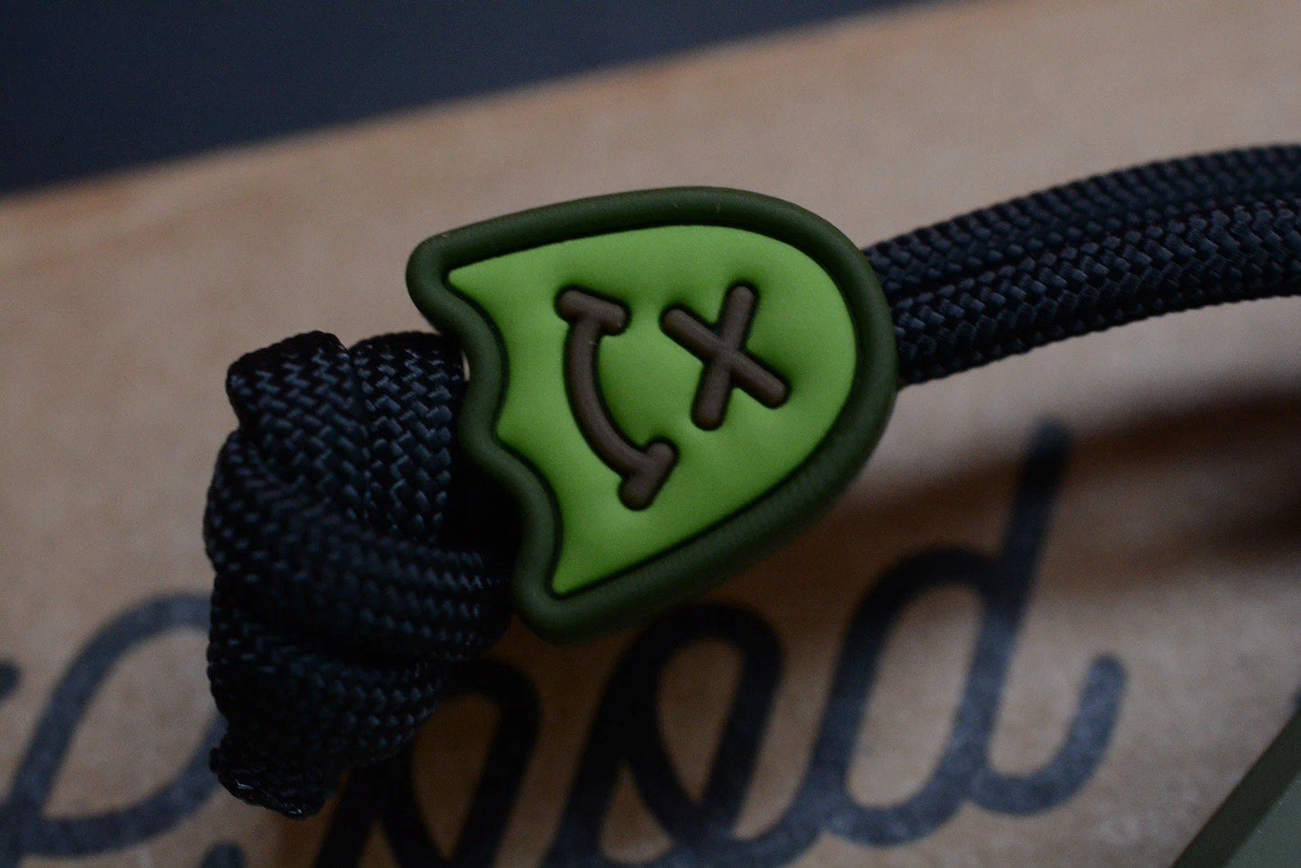 NEW OEGEDC x BladeHQ Good Luck Pry OD Green Cerakote Ti w/ Wkrmn Ghost Bead