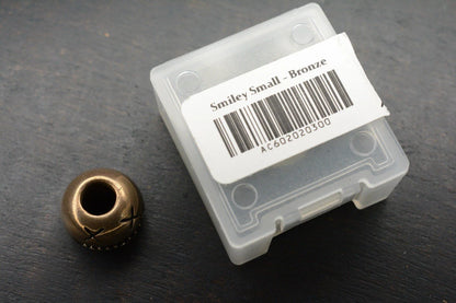 NEW Audacious Concepts “Smiley” Small Bronze Jack O Lantern Bead