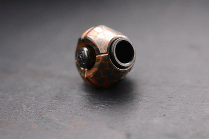 NEW Custom Knife Factory Copperhead Superconductor / Zirc Core Bead
