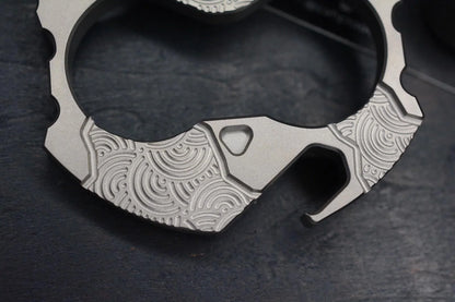 NEW Urban EDC x CAHP Tools Panda V4 - Blasted Ti Chaos Seigahai w/ TKW Curator