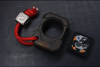 NEW Mat B0t EDC Cyclops Brass B.O. w/ Re Patch & Bead Re JRW Koch Playge