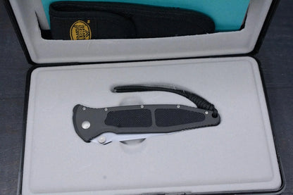 VINTAGE Microtech Mini Socom Elite Bead Blast S/E  08/1998 COMPLETE IN BOX