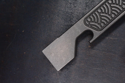 NEW Nice Guy Machine Co x Urban EDC Mr Nicebar V2 Seigahai w/ TKW Curator Bead