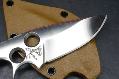 RARE Custom SAR Hornet 3” Fixie Tip of Spear Lethality w/Skull Bead Re Microtech