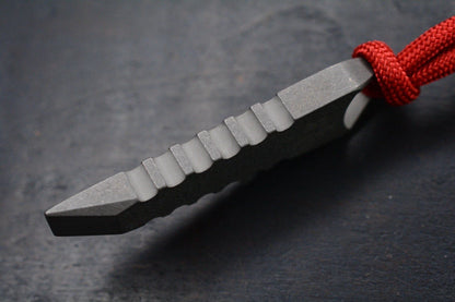 RARE JW Knife & Tool Mini Ti Pry w/ Rock Finish Bead SOLD OUT Re JRW PLAYGE