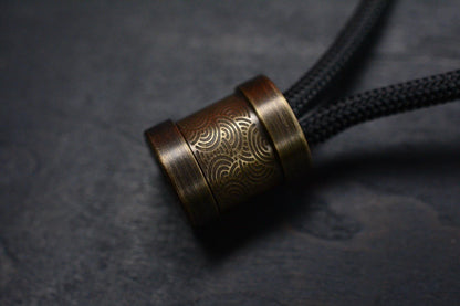 RARE Colins Trace x Urban EDC Seigahai Chaos Antique Brass 2 Piece Bead Sold Out