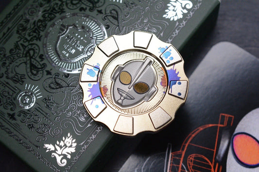 NEW HiTex x Joey Feldman Ultraman Ano Titanium Poker Chip COTM