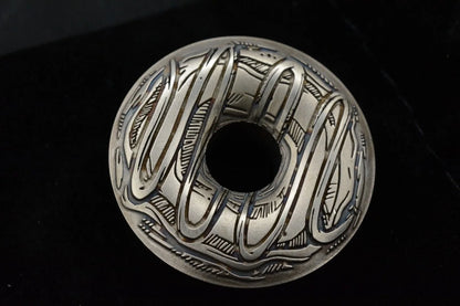 New GrimNutz “Lifesaver” Drizzle Engraved Brass Pocket Art