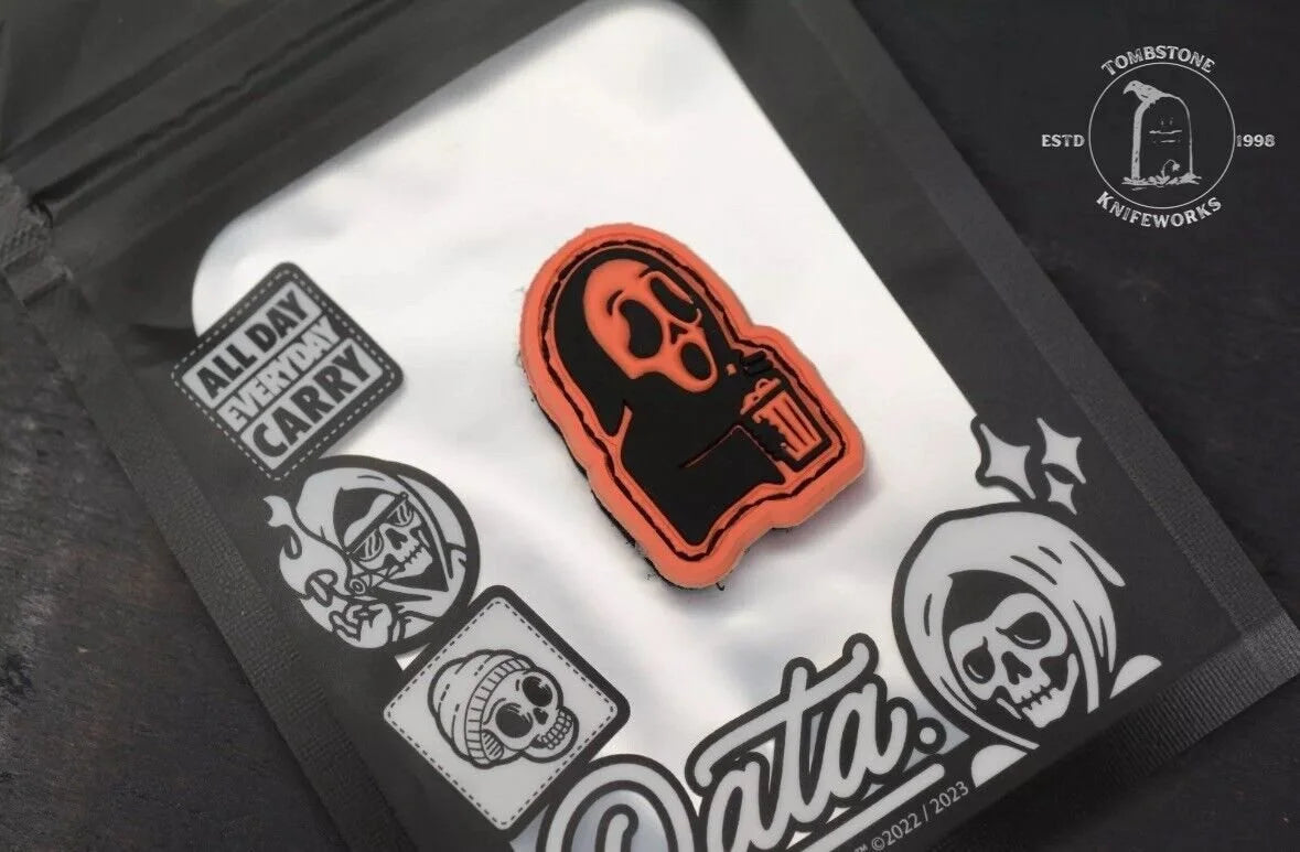 New Data Crew Scream Soda Poppi Ranger Eye Patch Halloween Orange
