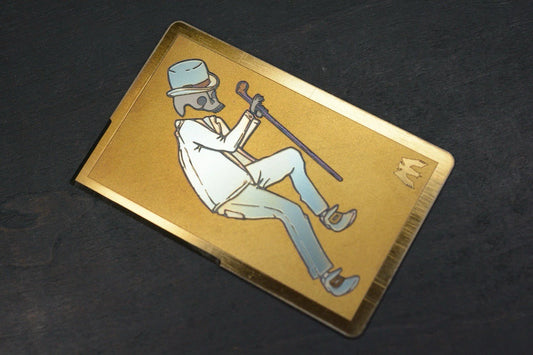 NEW Mummert “Leperchaun Sneak Reaper” Cutting Card Titanium Satin Suit