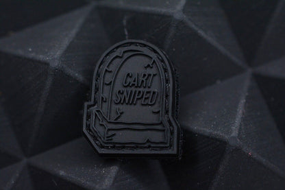 New Notorious EDC “Cart Sniped” Black/Black RE Patch 1x1” SOLD OUT