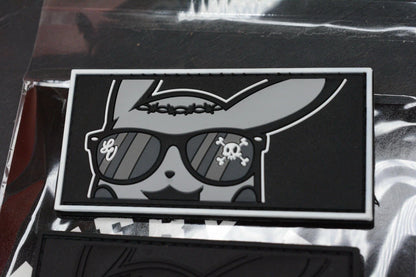RARE Inky EDC Always Cruzin V2 Pika-Pika 3x Patch Set 1/100 Made 2/3 GITD