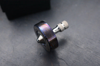 RARE Brian Fellhoelter MokuTi Custom Spinner Top / Chad Nichols Anodized Ti