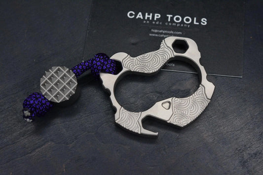 NEW Urban EDC x CAHP Tools Panda V4 - Blasted Ti Chaos Seigahai w/ TKW Curator