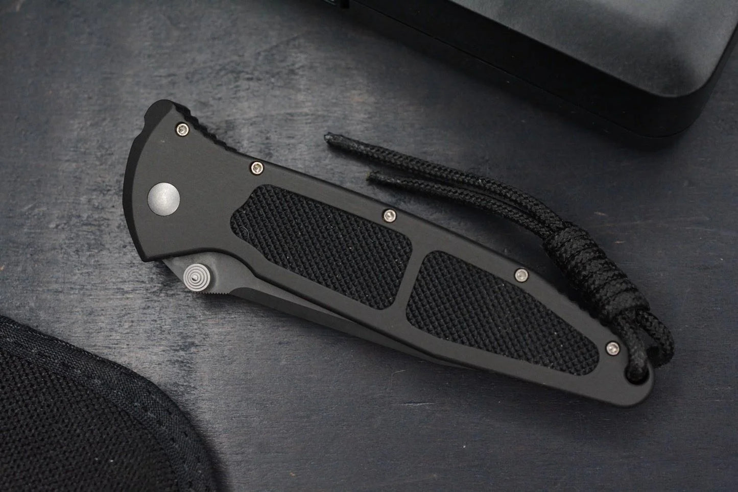 VINTAGE Microtech Mini Socom Elite S/E Part Serr 08/1998 COMPLETE IN BOX