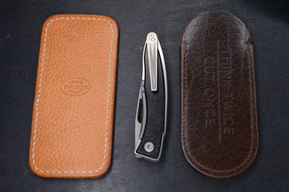 NEW Chris Reeve Mnandi Bog Oak Inlay Magnacut Blade w/ Robertson Gator Pouch