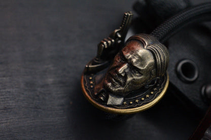 NEW Half Face Blades Cardiac Spike G-10 Coated Dagger w/John Wick Bead & Patch
