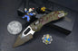 RARE Microtech Stitch-Ram-Lok Outbreak Sig Series Part-Serr w/Fallout Poker Pack