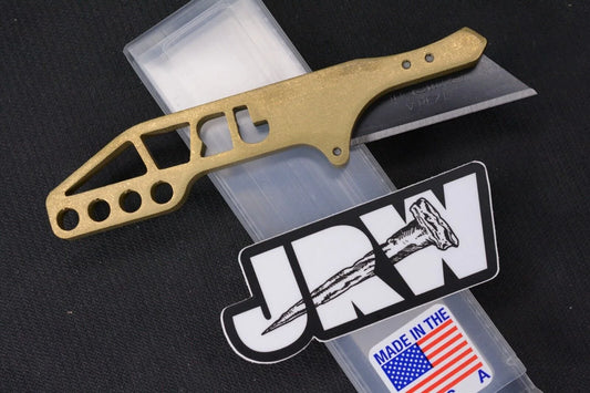 RARE JRW Gear Custom Brass Rutter -Machined In The U.S.A " Sold Out”