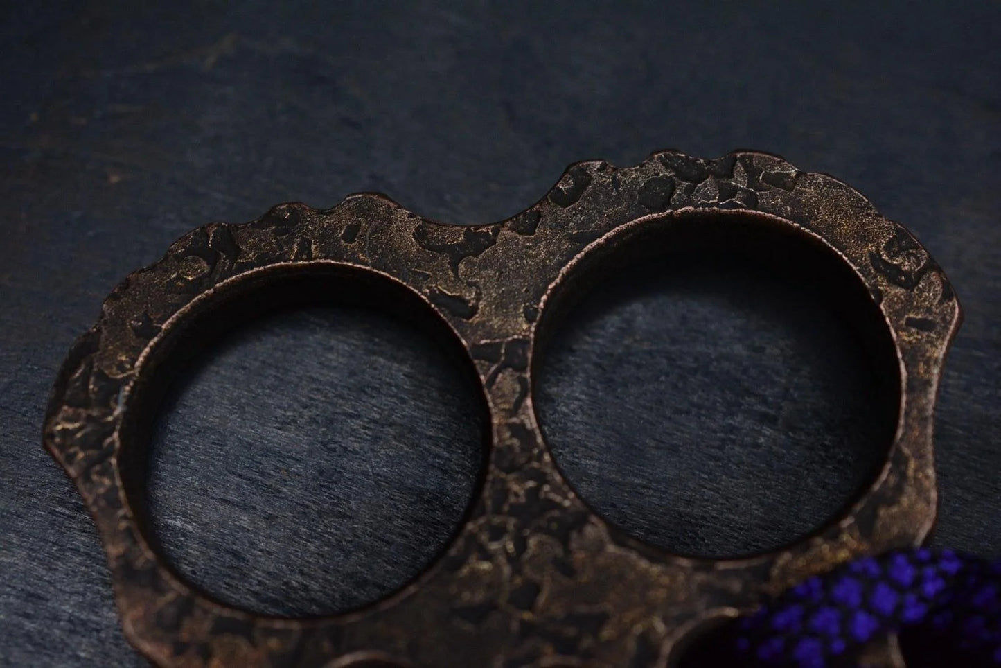 NEW Koch Stamped Culprit X COPPER Tattoo w/ Ultem TKW Curator Bead