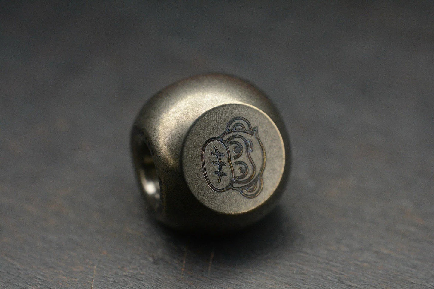 NEW Audacious Concepts “Three Wise Monkeys” Ti Stonewashed Bead