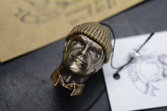 RARE Bony Buddy RPM Jack Nicholson Brass & Bronze Bead Re Scoopy Loops