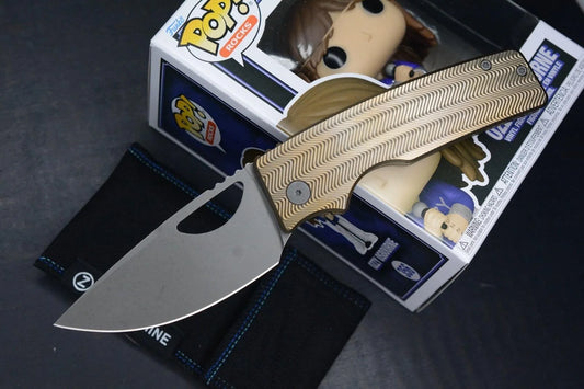 NEW Oz Machine Co Roosevelt XL Bronze Zig Zag Mill - Vanax Blade Ozzy Pop Vinyl