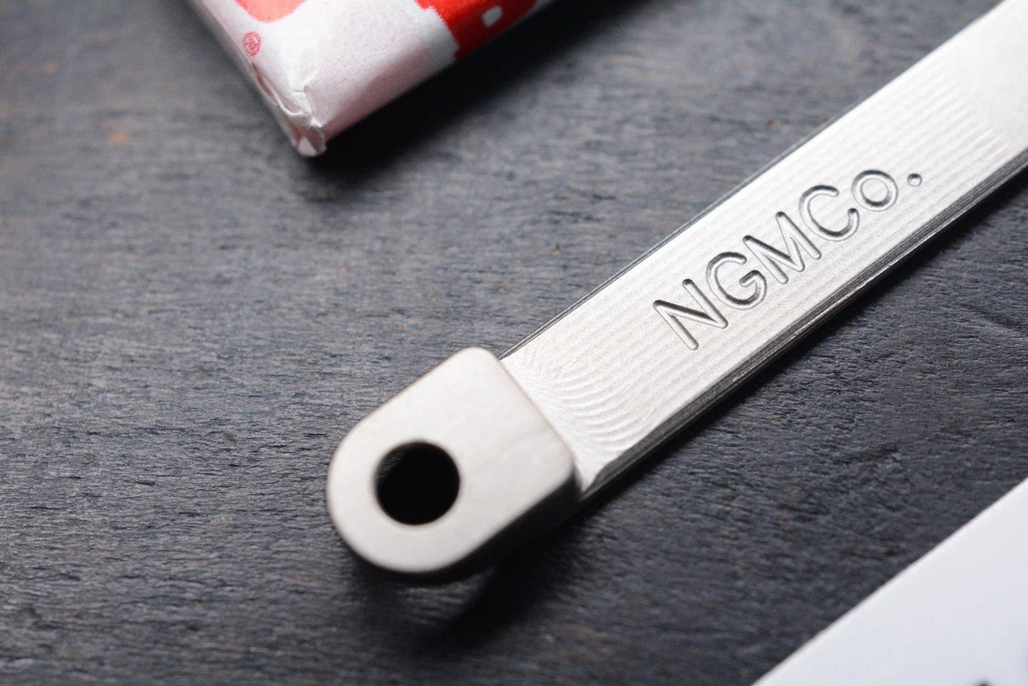 NEW NGMCo CRK Ti Pocket Clip Chris Reeve Nice Guy Machine Sandblasted Finish
