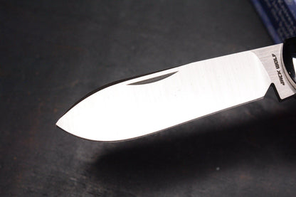 NEW Jack Wolf Knives K9 Jack Steel Series Redstone Richlite Sawcut, Satin 154CM