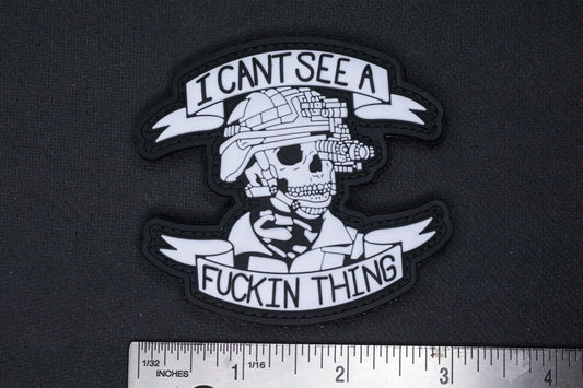 I Can't See a F—ing Thing RE Patch - High Quality Re: Playge /Notorious EDC