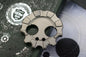 New HiTex x Playge Skall Bead Blasted Titanium Poker Chip