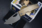 NEW Oz Machine Co Roosevelt XL Bronze Zig Zag Mill - Vanax Blade Ozzy Pop Vinyl
