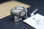 RARE Bony Buddy Lets Play Full Brass & Bronze Skull Custom Re Playge Microtech