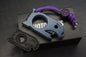 Notorious EDC Beer Bomb Big Poppa Distressed Navy Ti w/Playge Bead & Patch