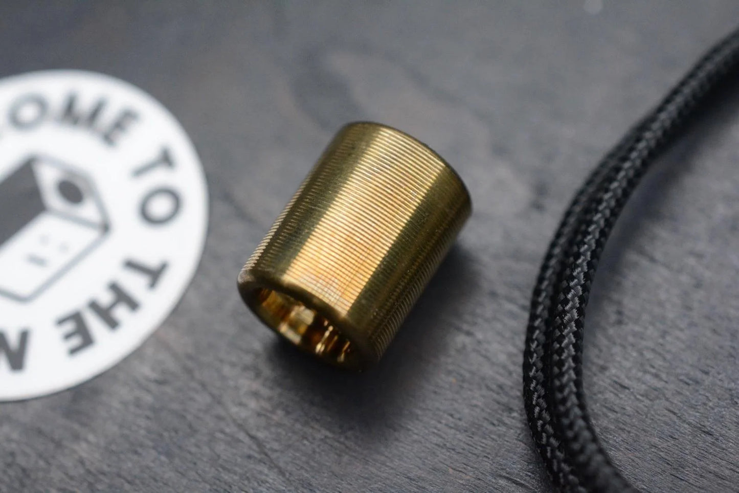 RARE Nice Guy Machine Co x Tactile Turn BnoT Machined Silicone Bronze Bead