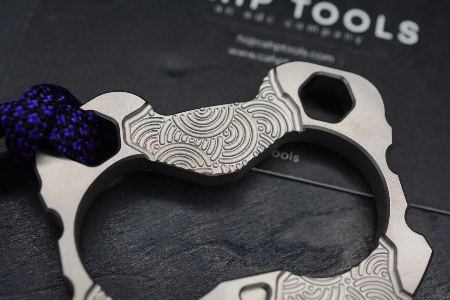 NEW Urban EDC x CAHP Tools Panda V4 - Blasted Ti Chaos Seigahai w/ TKW Curator