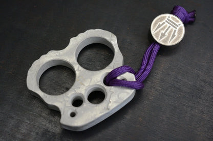 NEW Koch Stamped Culprit X White Washed Aluminum w/ Custom SEAL Trident Ti Bead