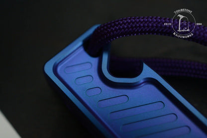 NEW Peace Neighbor Archon Blurple Ti Pry w/ Wkrmn Skull Bead Re Playge NGMCo
