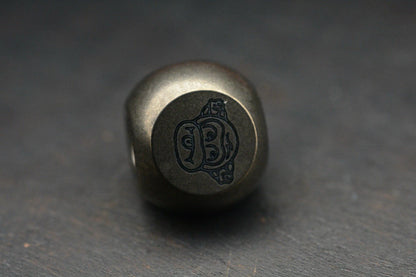 NEW Audacious Concepts “Three Wise Monkeys” Ti Stonewashed Bead