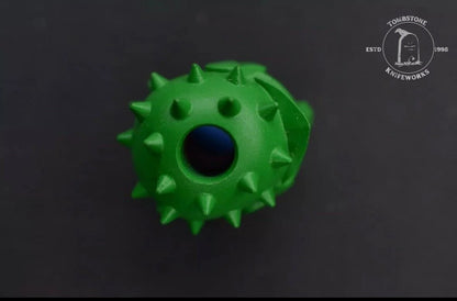 NEW 4t5 Design Triple 7 Spartan Skull Bead “Toxic Watermelon”