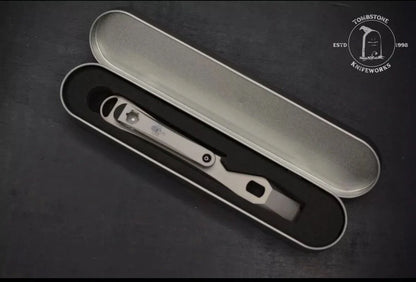 NEW Prometheus Design Werx SPD Kraken Ti Pry Bar w/ Homage Plague Skull