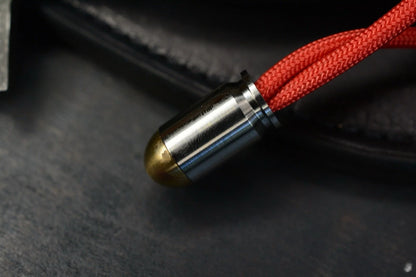 Custom Crimson Tactical Reaper Fixed Blade Dark Stonewash G-10 w/ Bullet Bead