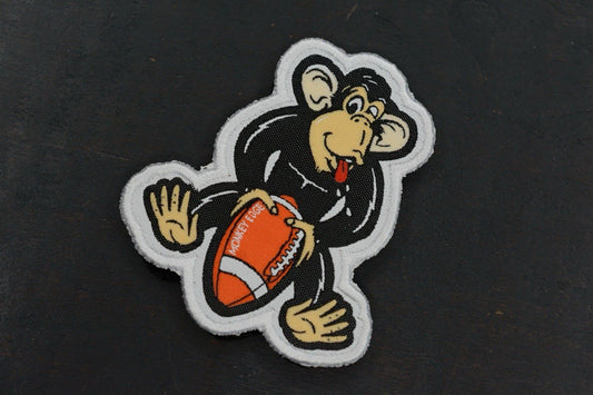 NEW Monkey Edge “Monkey F*****g a Football” Embroidered Patch MEFP
