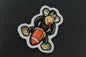 NEW Monkey Edge “Monkey F*****g a Football” Embroidered Patch MEFP