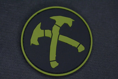 NEW Terminal List Crossed Tomahawk Patch Green EDC Patch Season 2 Koch RMJ JRW