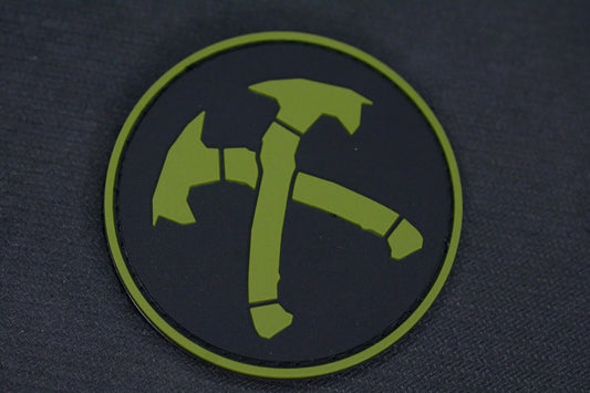 NEW Terminal List Crossed Tomahawk Patch Green EDC Patch Season 2 Koch RMJ JRW